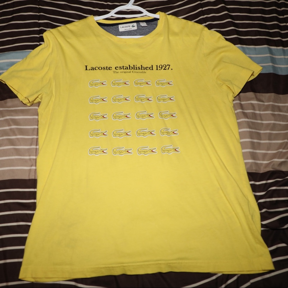 Lacoste Gator Print T-shirt
